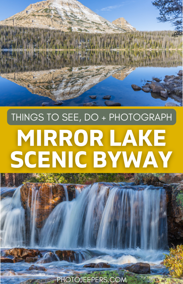 things to see, do, photograph Mirror Lake Scenic Drive