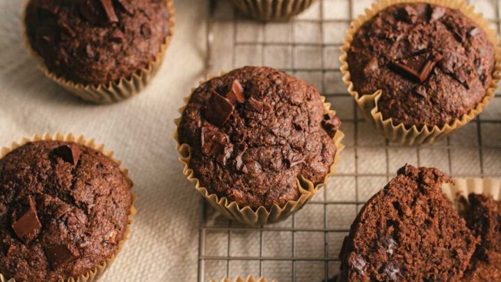 Image for Buckwheat Flour Chocolate Banana Muffins Recipe {Gluten-Free}