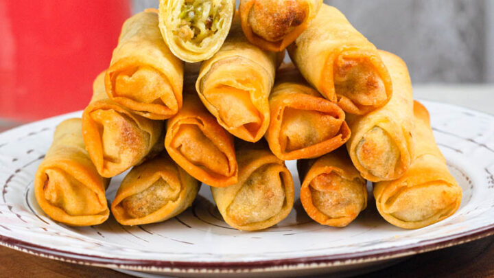 Image for Frozen spring rolls in air fryer: Quick, easy, and crispy!