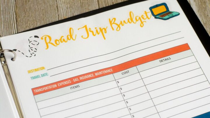 Image for Wanderlust Road Trip Planner Printable