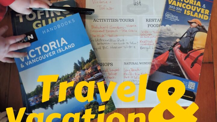 Image for Family Travel & Vacation Planning: Brainstorm List Printable