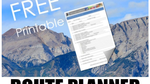 free printable route planner