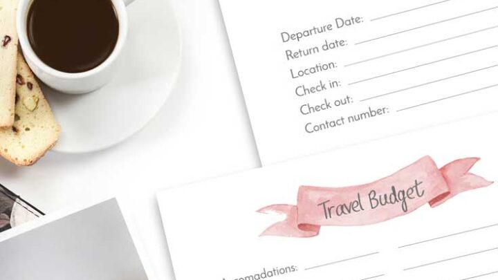Image for Free Travel Planner Printable