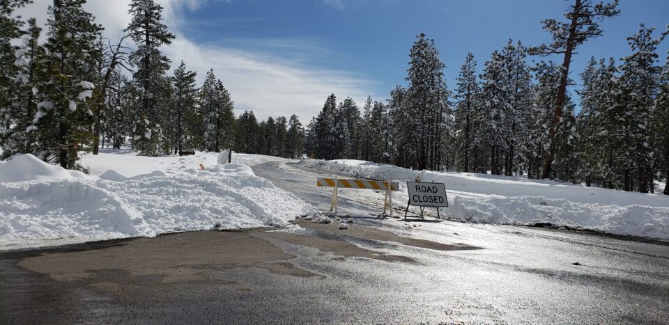 Bryce Canyon scenic drive closed