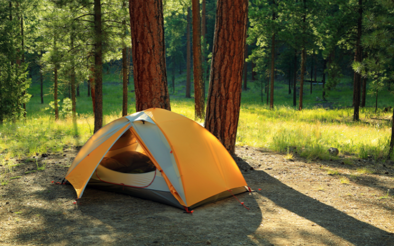 tent camping at Bryce Canyon