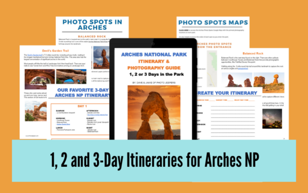 Arches National Park Itinerary and Photo Guide