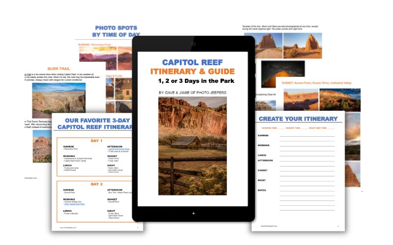 Capitol Reef 1, 2, 3 Day Itinerary product