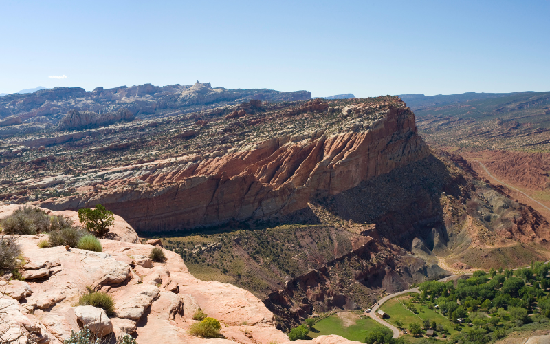 Rim Overlook at Capitol Reef National Park