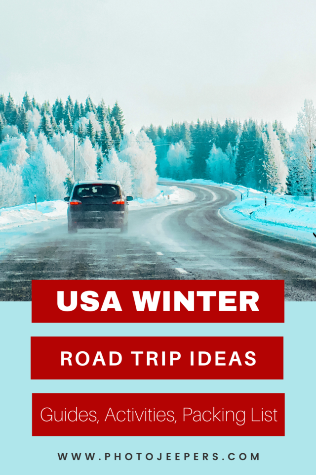 USA winter road trip ideas