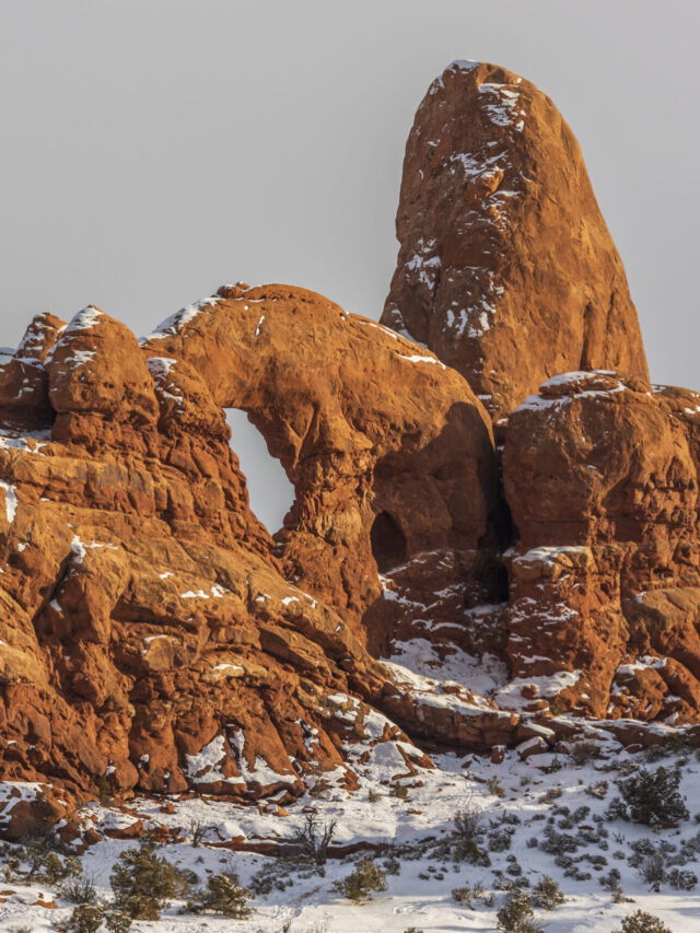 Arches National Park in December Story