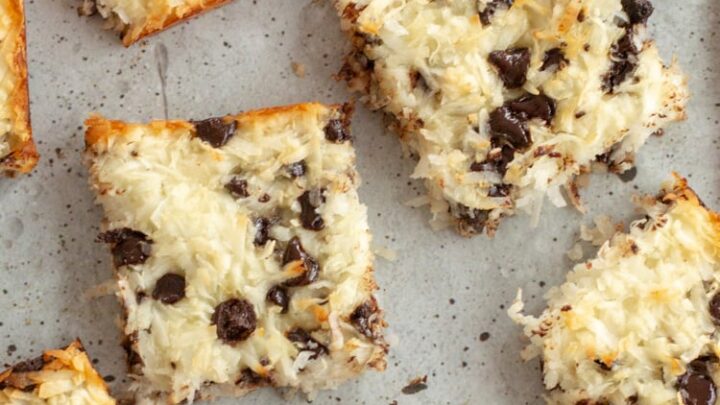 Image for Keto Coconut Bars - Low Carb, Gluten-Free, Dairy-Free, Sugar-Free, THM