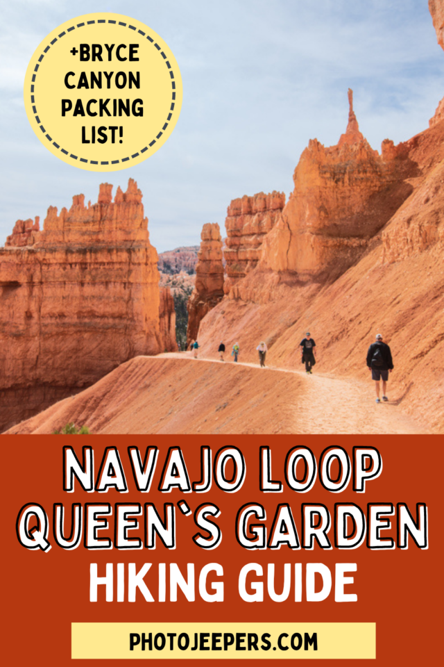 Navajo Loop Queen's Garden Hiking Guide