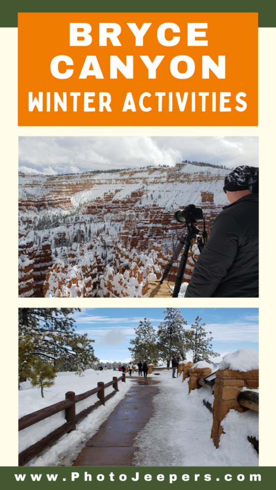 Bryce Canyon winter activities