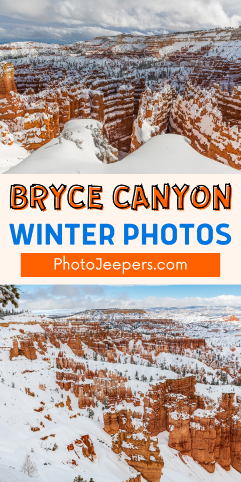 Bryce Canyon National Park winter photos
