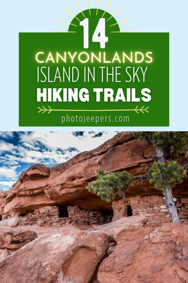 14 Canyonlands Island in the Sky hiking trails