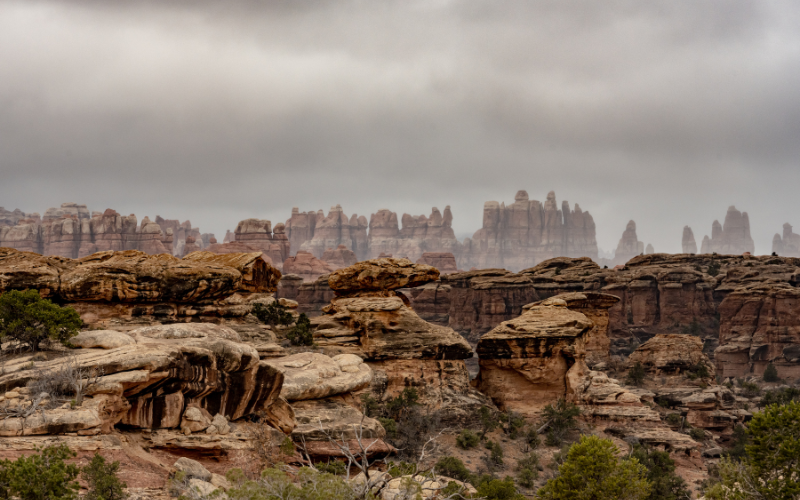 Canyonlands Needles in the winter