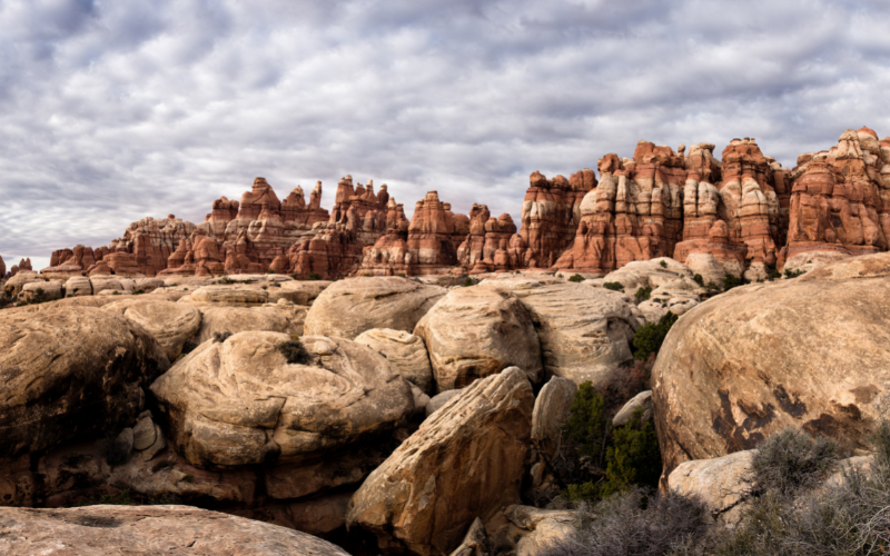 Chesler Park Trail at Needles Canyonlands