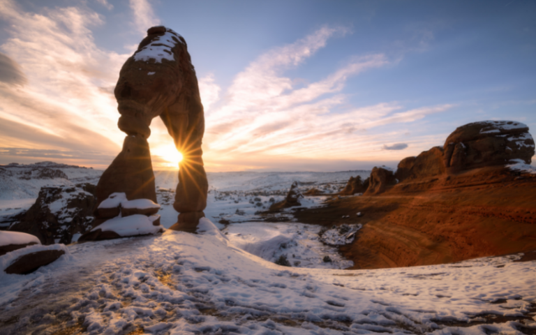 Arches National Park Winter Hikes