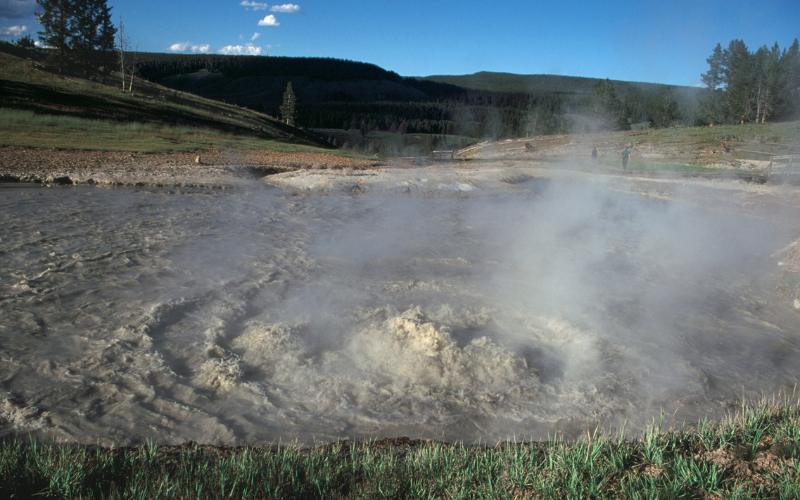 Mud Volcano Yellowstone