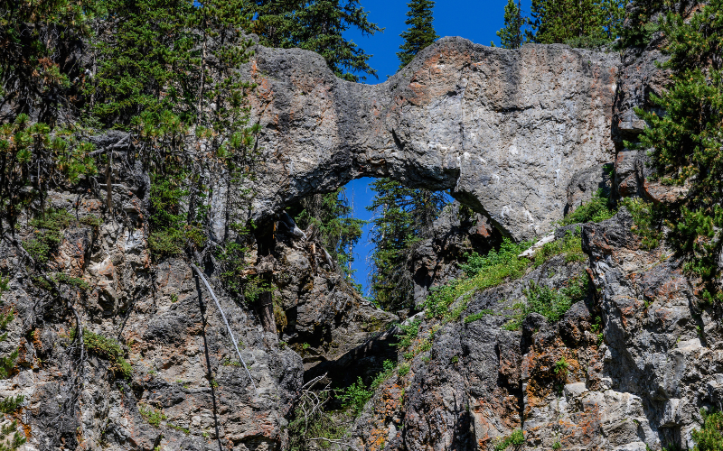Natural Bridge Yellowstone