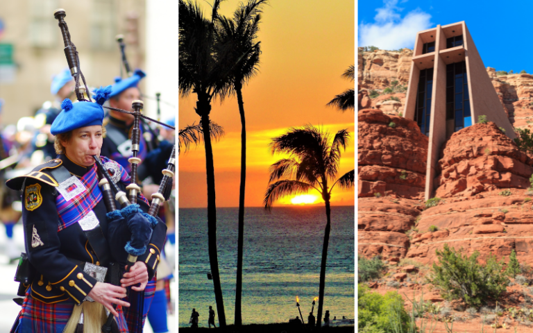 50+ March Vacation Ideas in the US By Region