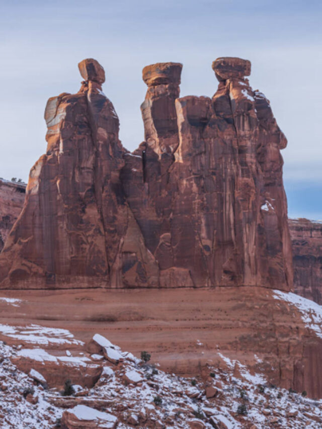 Utah National Parks in January Story