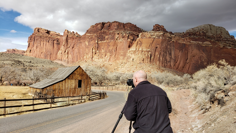 photographing Capitol Reef National Park