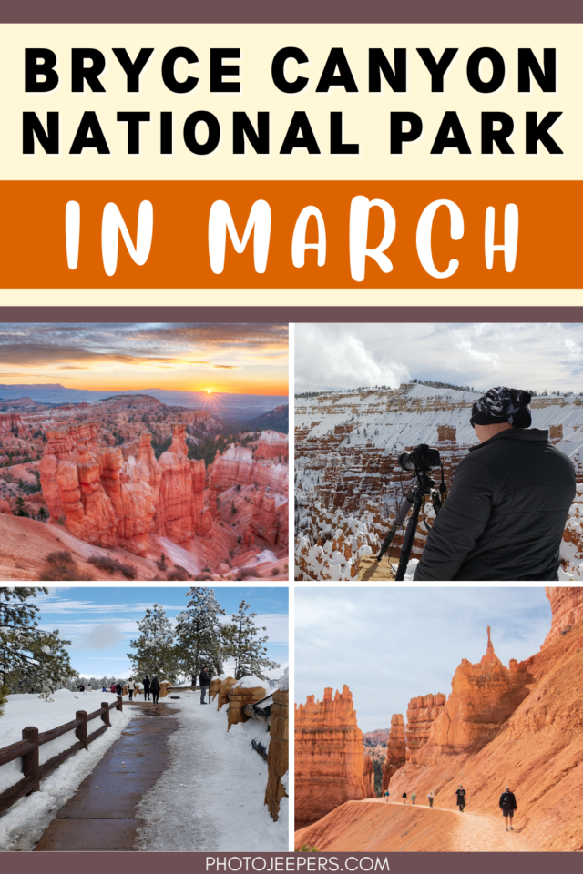 Bryce Canyon National Park in March