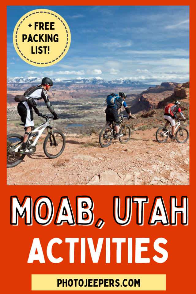 Moab Utah activities