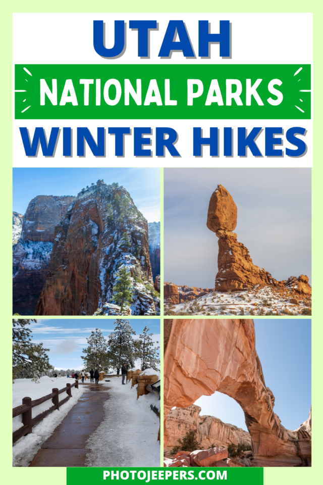 Utah National Parks Winter Hikes