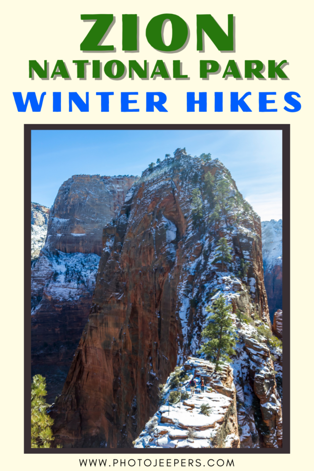 Zion National Park Winter Hikes