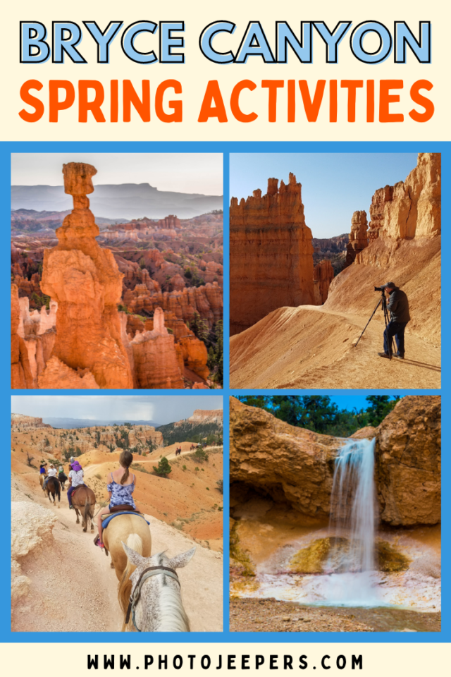 Bryce Canyon spring activities