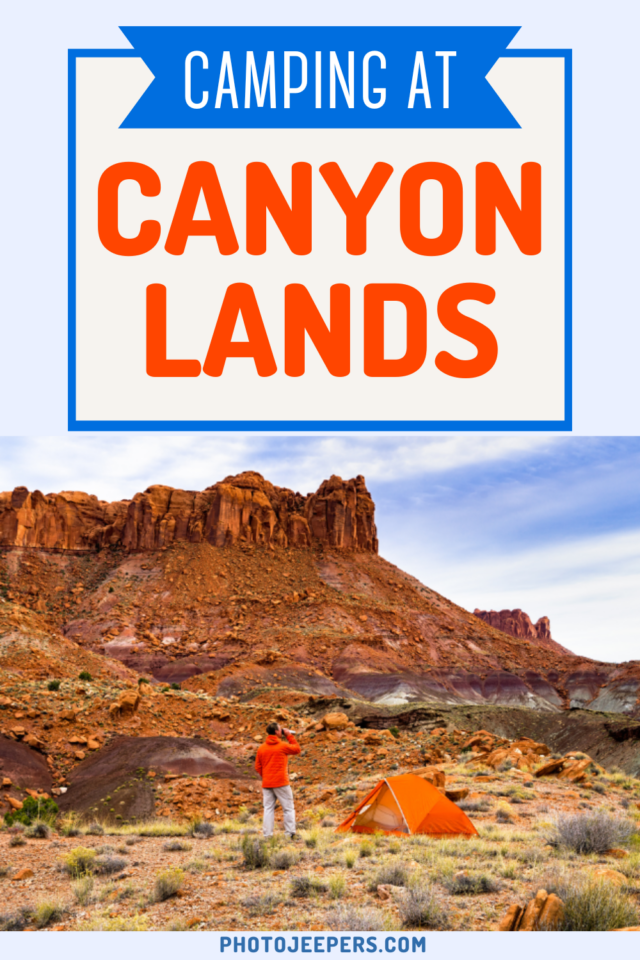 Camping at Canyonlands