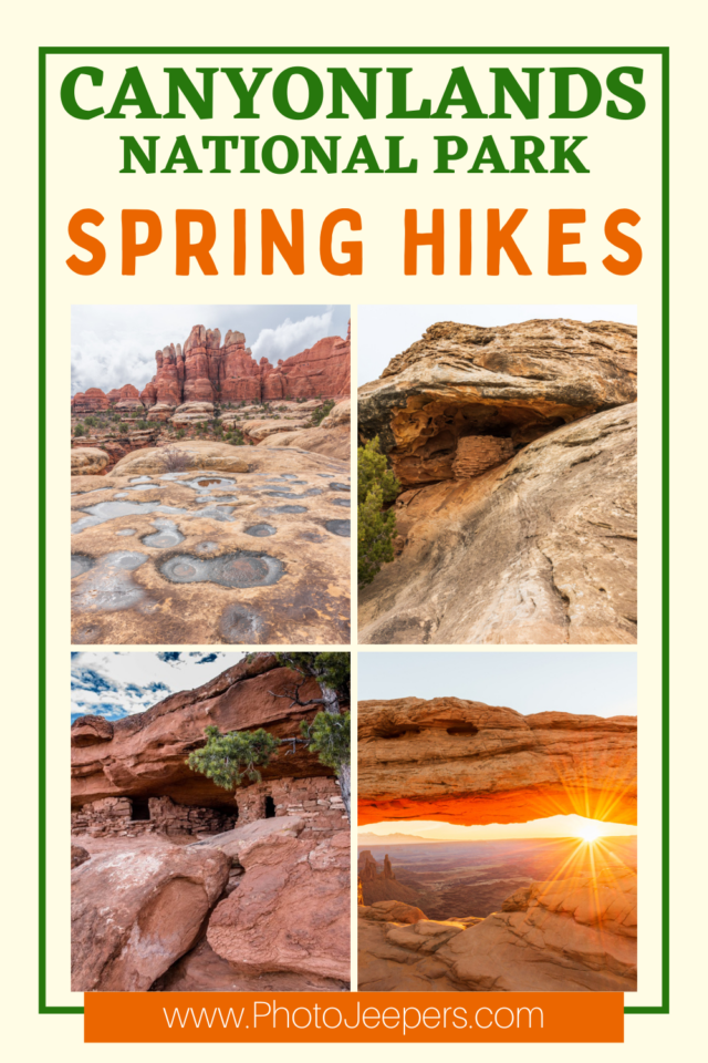 Canyonlands National Park spring hikes