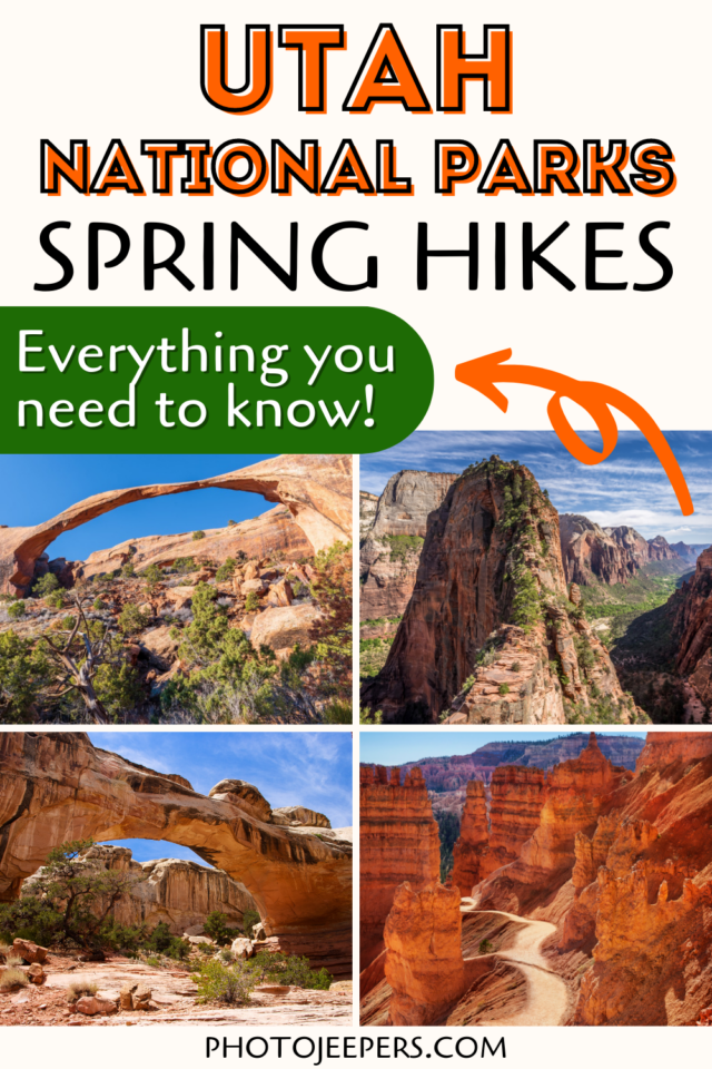 Utah National Parks Spring Hikes
