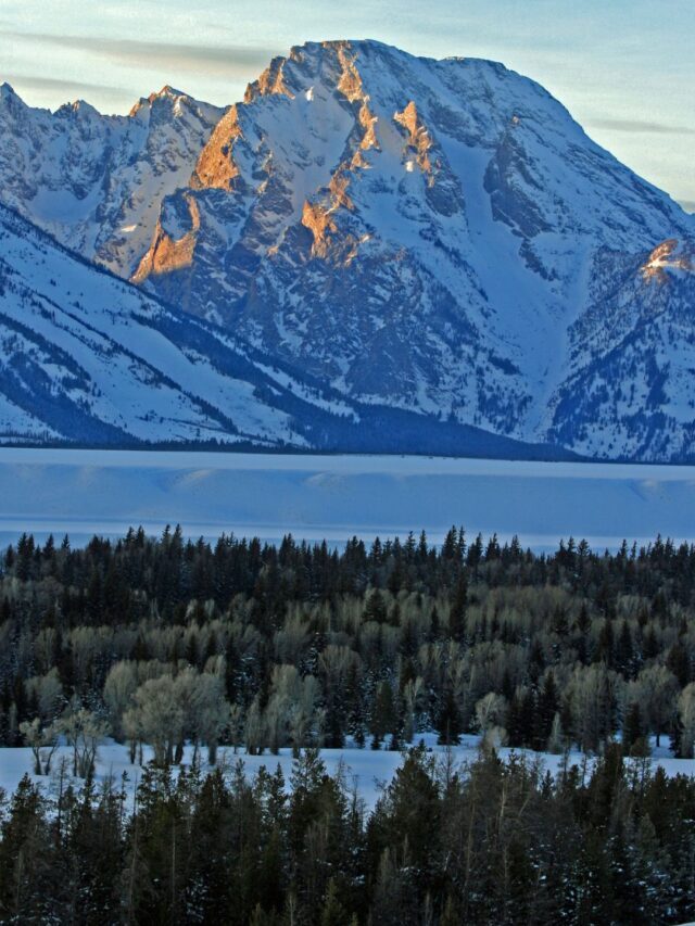 Grand Teton National Park in March Story