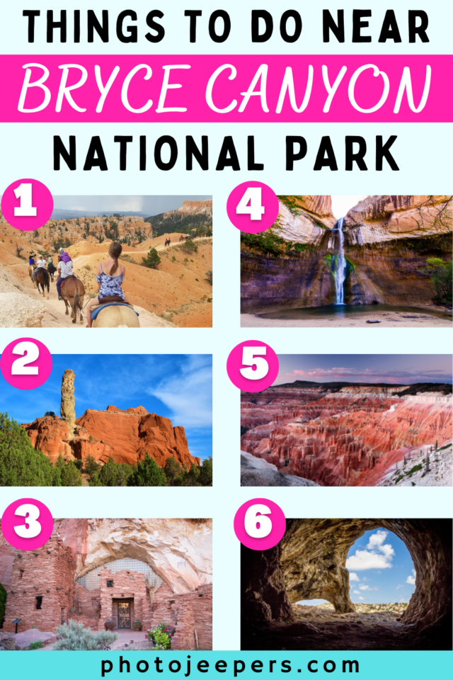things to do near Bryce Canyon National Park