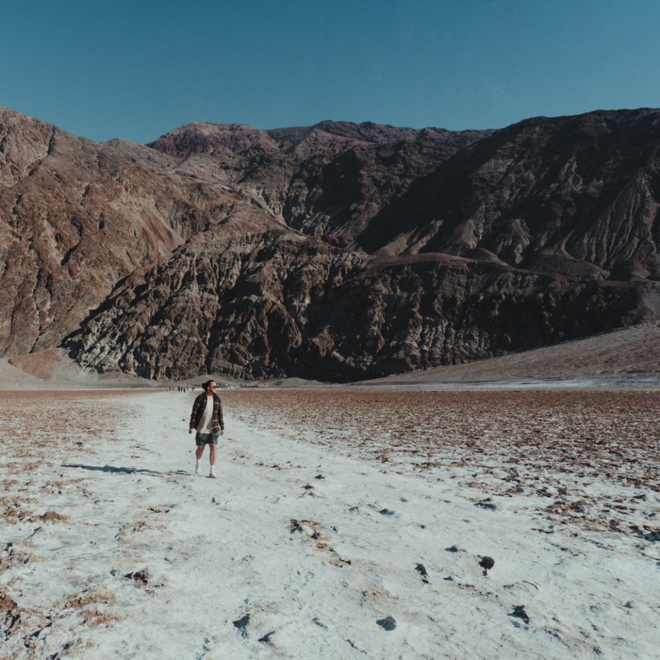 Death Valley hiking