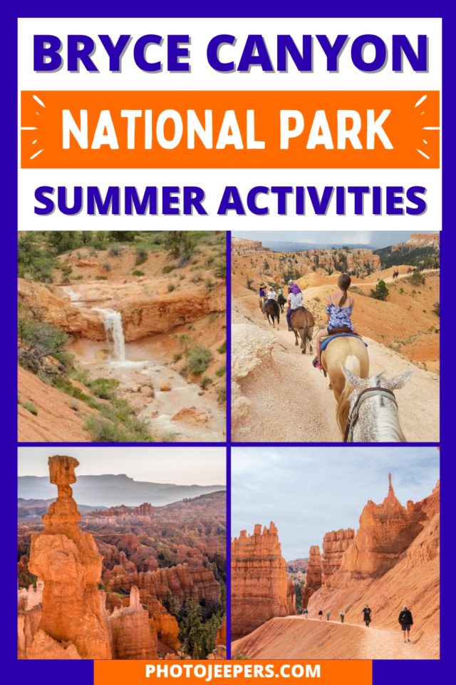 Bryce Canyon summer activities