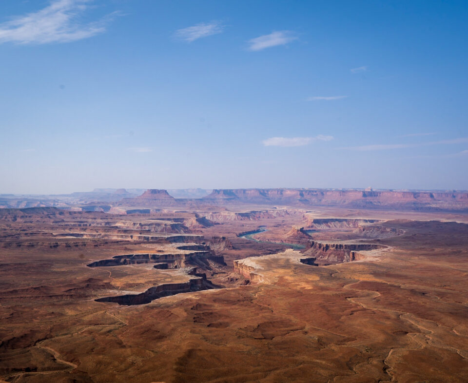 View from Canyonlands scenic drive