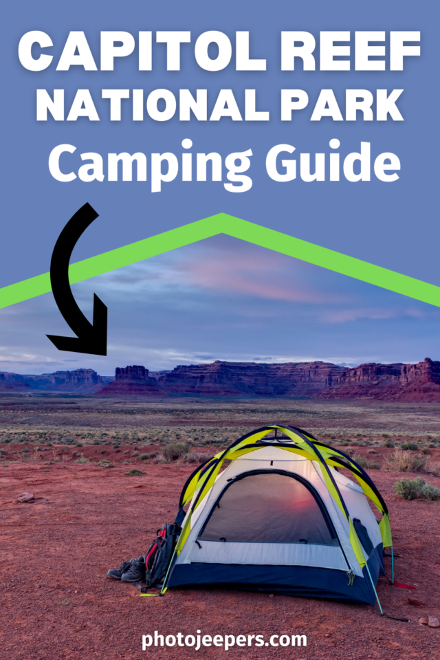 Capitol Reef National Park camping guide
