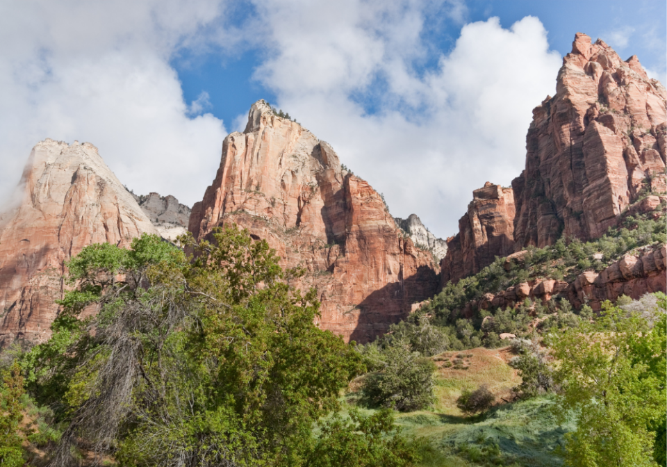 Court of the Patriarchs at Zion NP