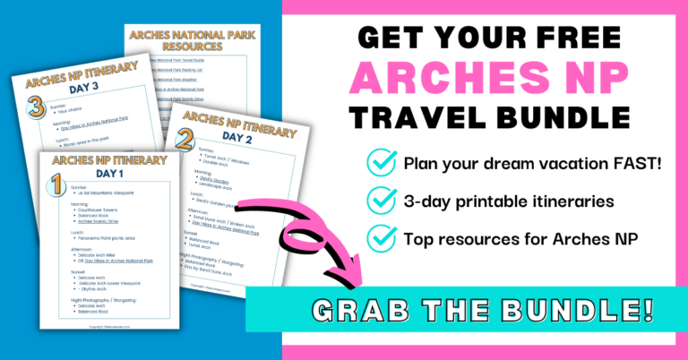 Arches National Park Travel Bundle