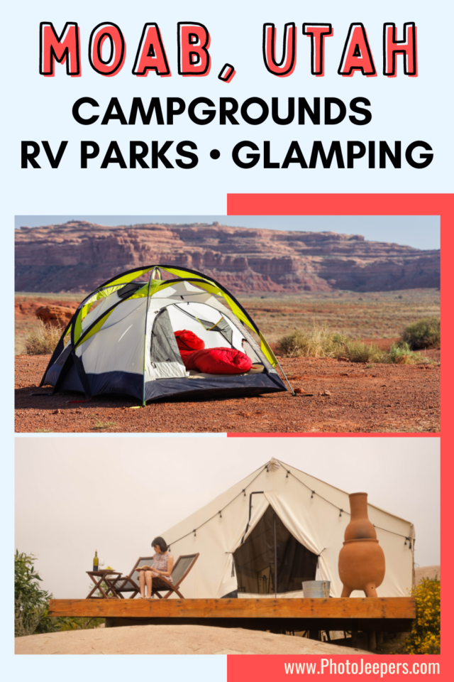 Moab Utah camping