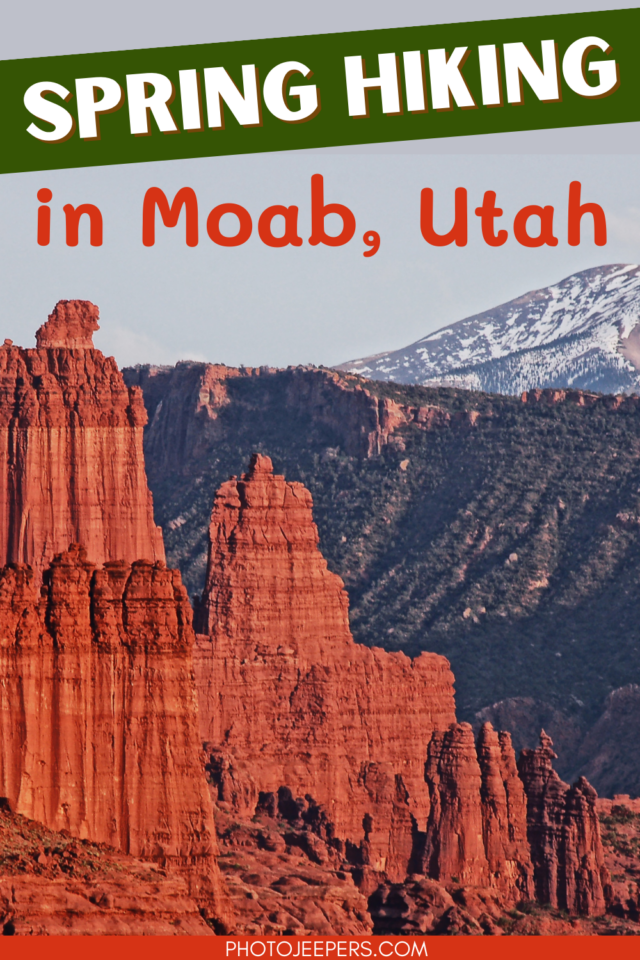 Spring Hiking in Moab Utah
