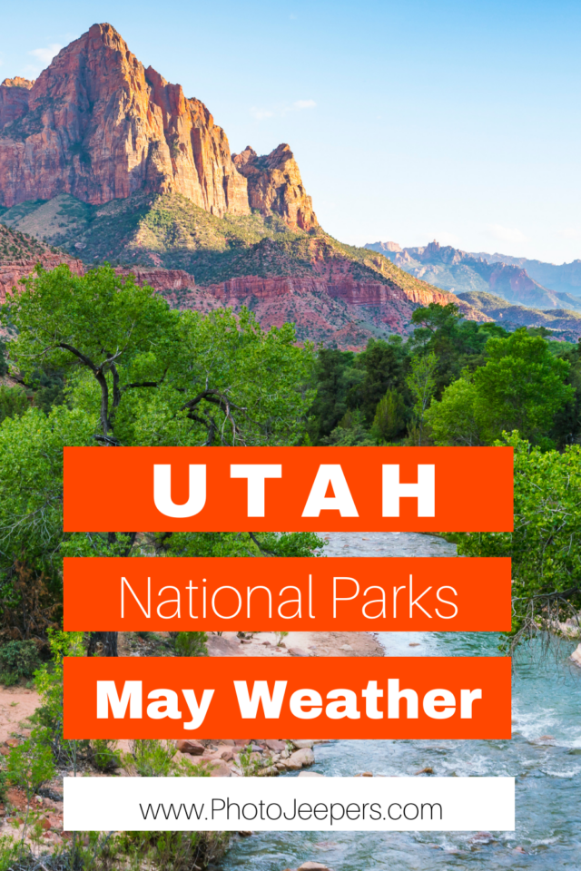 Utah National Parks May Weather