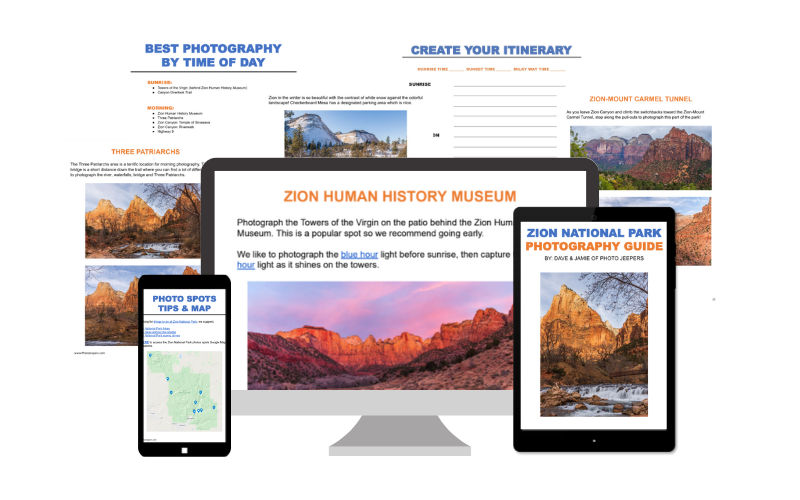 Zion Travel Guide by Photo Jeepers