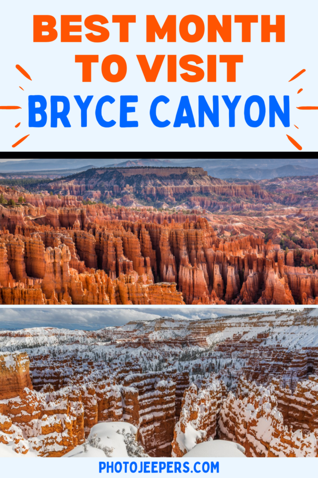 Best Month to visit Bryce Canyon