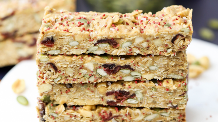 Image for No Bake Cranberry Granola Bars