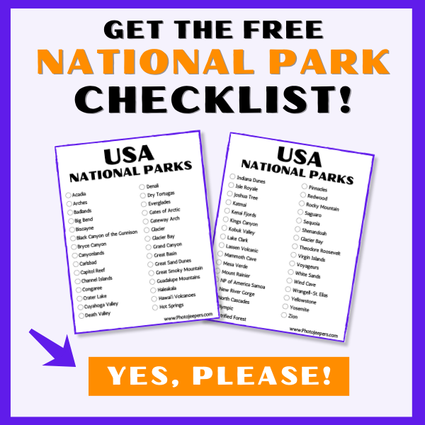 Get the free National Park checklist